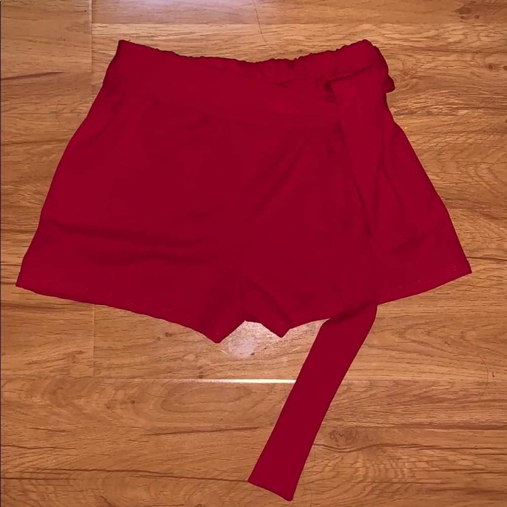 Blouse Like Red Short